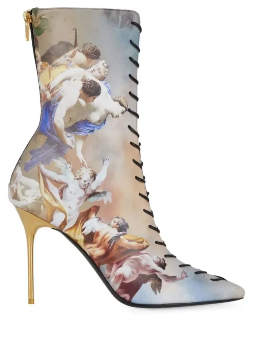 BALMAIN renaissance print ankle boot 🤩🤯